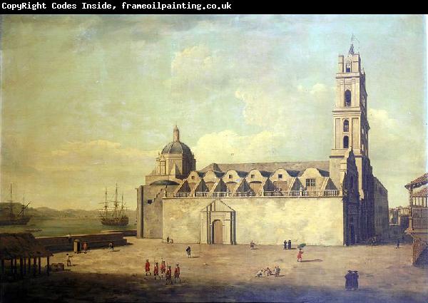 Dominic Serres The Cathedral at Havana, August-September 1762